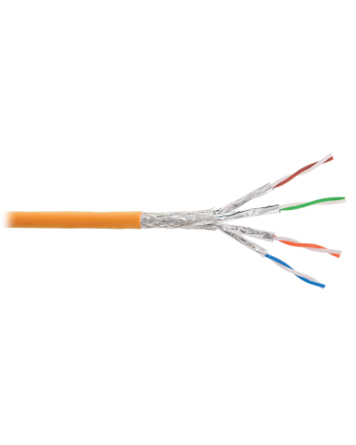S/FTP, 4pair, Cat.6a, Solid, In, LSZH (NKL 9355C-OR). Кабель «витая пара» (LAN) для структурированных систем связи. NIKOLAN в Майкопе