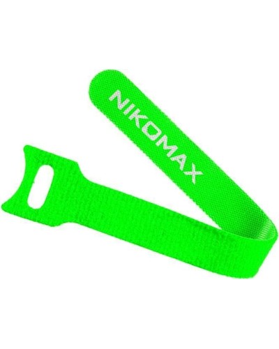 NMC-CTV210-16-SB-GN-10 (10шт). Стяжка-липучка с мягкой пряжкой. NIKOMAX в Майкопе