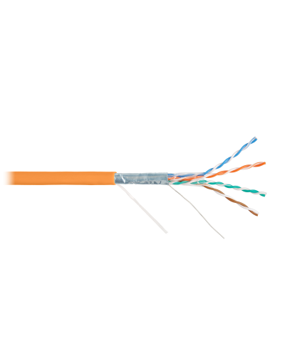 F/UTP 4pair, Cat5e, Solid, In, нг(А)-HF (NMC 4200C-OR). Кабель «витая пара» (LAN) для структурированных систем связи. NIKOMAX в Майкопе