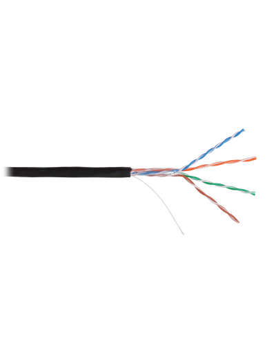 U/UTP 4pair, Cat5e, Solid, Out, нг(А)-HF (NMC 2100B-BK). Кабель «витая пара» (LAN) для структурированных систем связи. NIKOMAX в Майкопе