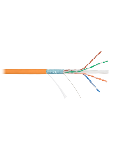 F/UTP 4pair, Cat6a, Solid, In, нг(А)-HF (NMC 4255C-OR). Кабель «витая пара» (LAN) для структурированных систем связи. NIKOMAX в Майкопе