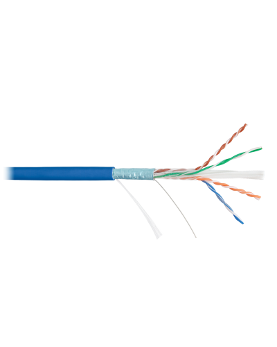 F/UTP 4pair, Cat6, Solid, In, нг(А)-HF (NMC 4240C-BL). Кабель «витая пара» (LAN) для структурированных систем связи. NIKOMAX в Майкопе