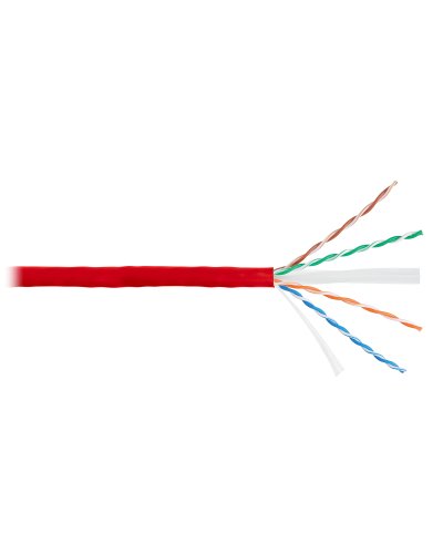 U/UTP 4pair, Cat6, Solid, In, нг(А)-HF (NMC 4140C-RD). Кабель «витая пара» (LAN) для структурированных систем связи. NIKOMAX в Майкопе