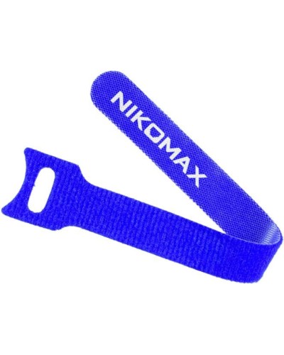 NMC-CTV150-12-SB-BL-10 (10шт). Стяжка-липучка с мягкой пряжкой. NIKOMAX в Майкопе