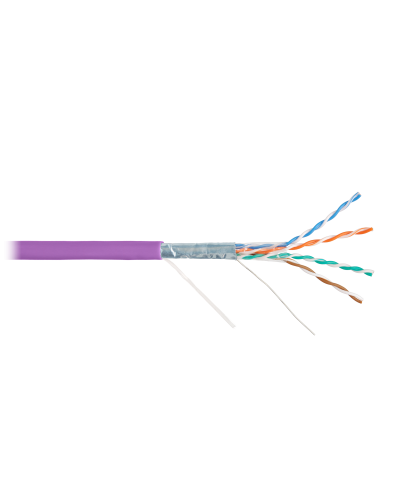 F/UTP 4pair, Cat5e, Solid, In, нг(А)-HF (NMC 4200C-VL). Кабель «витая пара» (LAN) для структурированных систем связи. NIKOMAX в Майкопе