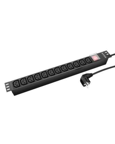 NTSS-PDU-DA2039 гор.размещ. 12xC13 базовые 16A Schuko 2м. Блок розеток 19. NTSS в Майкопе