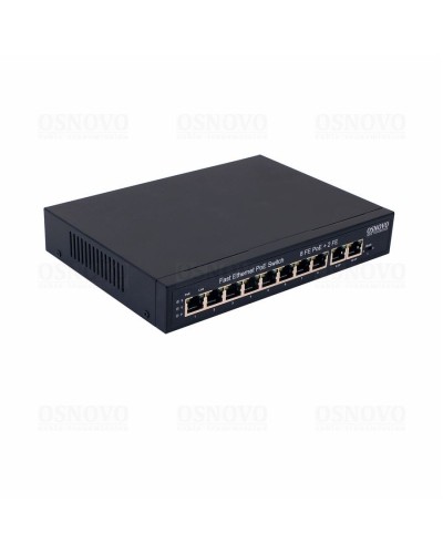 SW-21000(120W). Коммутатор 10-портовый  Fast Ethernet с PoE. OSNOVO в Майкопе