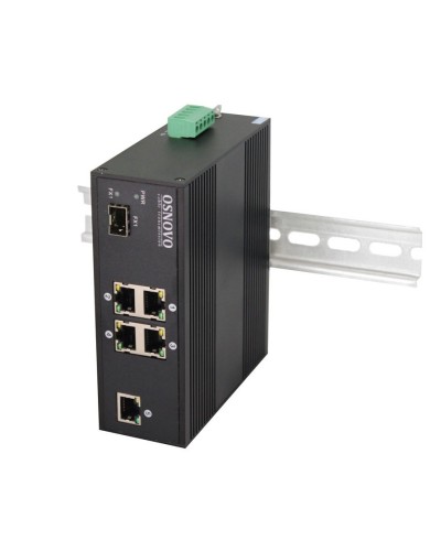 SW-40501/IC. Промышленный PoE коммутатор Fast Ethernet на 6 портов. OSNOVO в Майкопе