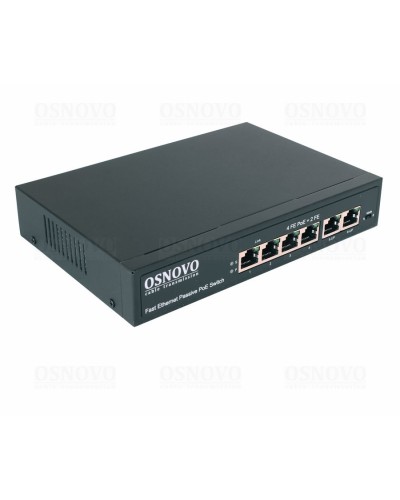 SW-20600/A(80W). Коммутатор Fast Ethernet на 6 портов. OSNOVO в Майкопе