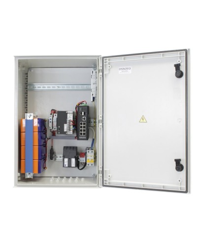 OSP-46TB1(SW-80802/ILS(port 90W)). Уличный коммутатор с PoE. OSNOVO в Майкопе