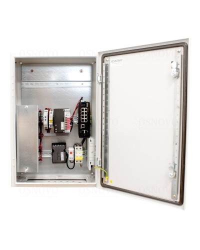OS-46TB1(SW-60812/I). Уличная станция с термостабилизацией и резервным питанием. OSNOVO в Майкопе