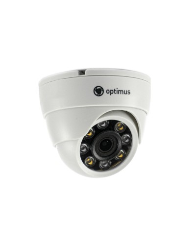 IP-E025.0(2.8)PL_DP03. Видеокамера IP купольная. Optimus в Майкопе
