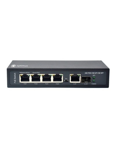 U1E-4G/1G/1S. Коммутатор с PoE . Optimus в Майкопе