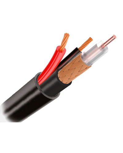 КВК-П 2х0.75 (outdoor) CCA Light. Кабель комбинированный для систем видеонаблюдения. Optimus в Майкопе