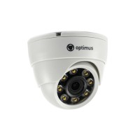 IP-E024.0(2.8)PF_DP03. Видеокамера IP купольная. Optimus