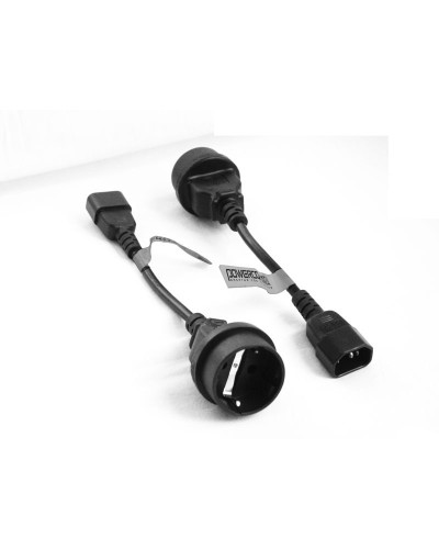 Cord PCM SCUT IEC320 to Type-F. Кабель IEC-320 C14 to Socket Type-F. POWERCOM в Майкопе