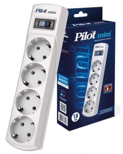 Pilot mini 5м. Сетевой фильтр. Pilot в Майкопе