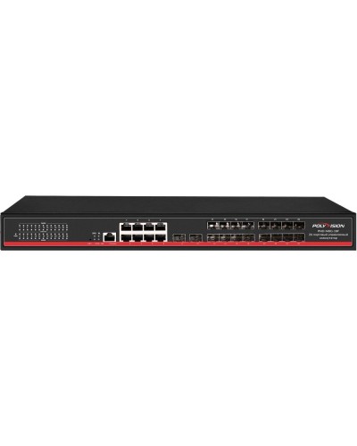 PND-M8G-18F. Коммутатор управляемый оптический 26 портовый. Polyvision в Майкопе