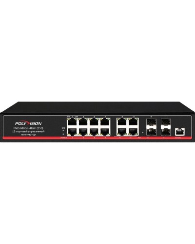 PND-M8GP-4G4F(150). Коммутатор управляемый оптический 12 портовый. Polyvision в Майкопе
