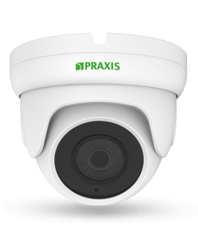PE-7141IP 2.8. Видеокамера IP купольная. Praxis в Майкопе