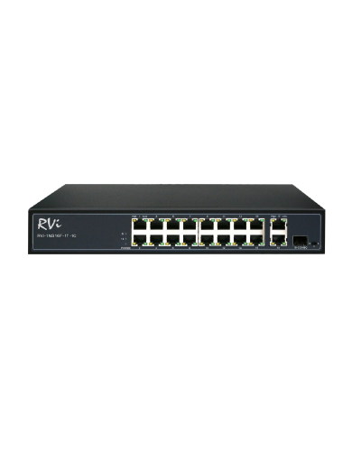 RVi-1NS16F-1T-1C. Коммутатор с питанием по PoE. RVi в Майкопе