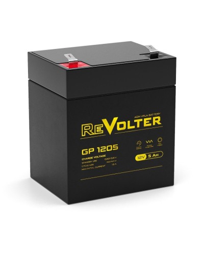 Revolter GP 1205. Аккумулятор автомобильный герметичный свинцово-кислотный. Revolter в Майкопе