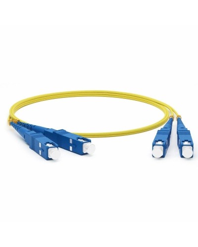 Патч-корд оптический соединительный (SM), 9/125 (OS2), SC/UPC-SC/UPC, (Duplex), LSZH, 1м (50-2011): Патч-корд оптический в Майкопе