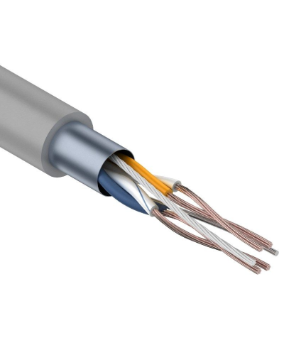 F/UTP, CAT 5e, PVC, 2PR, 24AWG, INDOOR, STRANDED, серый, 305м, REXANT (01-0125). Кабель «витая пара» (LAN) для структурированных систем связи. Rexant в Майкопе