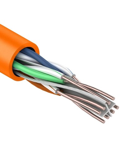U/UTP 4PR 23AWG CAT6 305м нг(А)-HF REXANT (01-0050). Кабель «витая пара» (LAN) для структурированных систем связи. Rexant в Майкопе