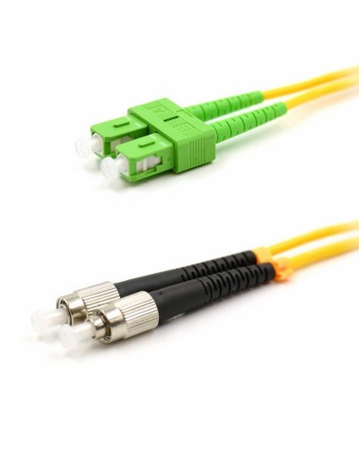 Патч-корд оптический переходной (SM), 9/125 (OS2), SC/APC-FC/UPC, (Duplex), PVC, 5м REXANT (50-2857-1): Патч-корд оптический в Майкопе