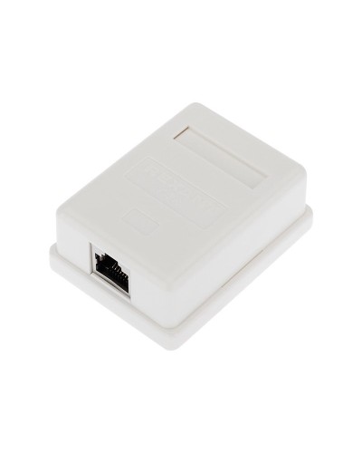 Розетка компьютерная внешняя 1-порт FTP RJ-45 (8P8C), CAT 5e REXANT (03-0122): Розетка RJ-45 в Майкопе
