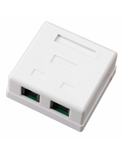 Розетка компьютерная внешняя 2-порта, UTP RJ-45 (8P8C), CAT 5e REXANT (03-0151): Розетка RJ-45 в Майкопе