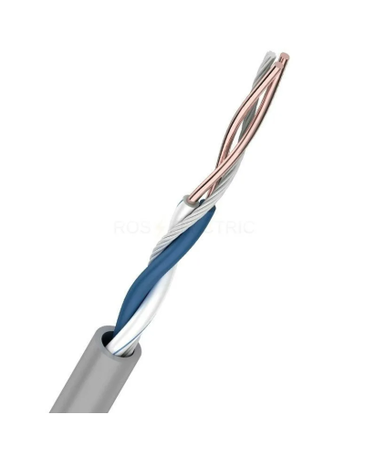 U/UTP, CAT 5e, PVC, 1PR, 24AWG, INDOOR, SOLID, серый, 305м REXANT (01-0002). Кабель «витая пара» (LAN) для структурированных систем связи. Rexant в Майкопе