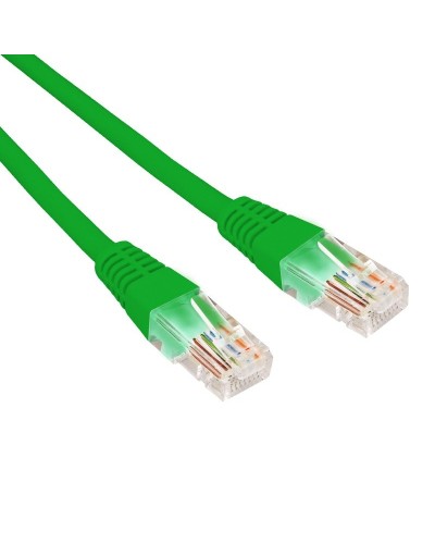 Патч-корд U/UTP CAT 6, RJ45-RJ45, 26AWG, LSZH, зеленый, 1м REXANT (02-0296-1). Патч-корд UTP. Rexant в Майкопе