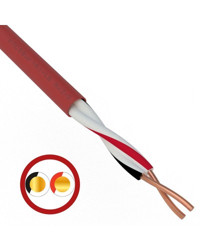 КПСВВнг(А)-LS 1х2х0,75 (01-4861)(REXANT). Кабель для систем пожарной и охранной сигнализации. Rexant в Майкопе