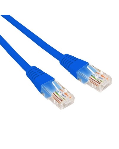 Патч-корд U/UTP CAT 6, RJ45-RJ45, 26AWG, LSZH, синий, 5м REXANT (02-0294-5). Патч-корд UTP. Rexant в Майкопе