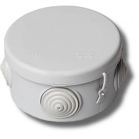 Коробка TYCO 70мм, белая (67020Б). Коробка распределительная ОП. RuVinil