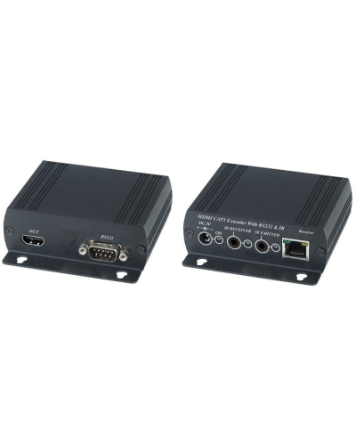 HE02. Комплект для передачи HDMI-сигнала и RS232. SC&T в Майкопе