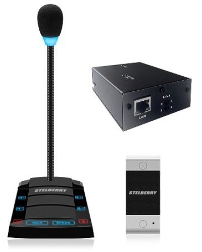 SX-510/1. Устройство переговорное клиент-кассир, дуплексное, с записью переговоров. STELBERRY в Майкопе