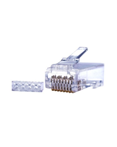 Коннекторы 8P8C UTP Cat.6 50U (RJ-45) (100шт) (10-0208). Разъем RJ-45. SUPRLAN в Майкопе