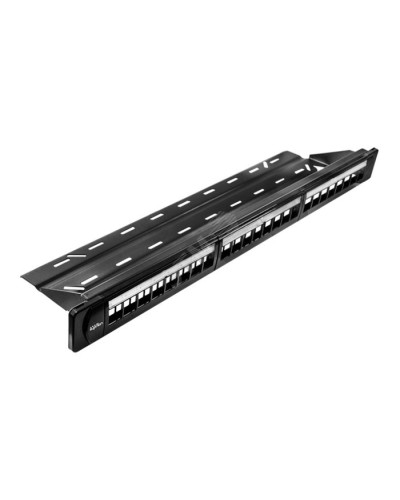 Модульная патч-панель 19", под 24 модуля Keystone, UTP, 1U (10-0401): Модульная патч-панель под 24 модуля, UTP, 1U в Майкопе