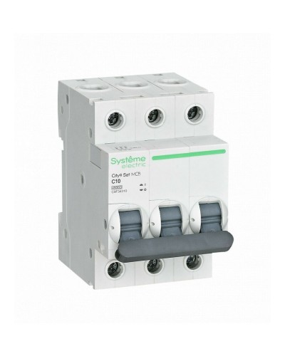 City9 Set 3P 10А 4.5kA С (C9F34310). Автоматический выключатель. Systeme Electric в Майкопе
