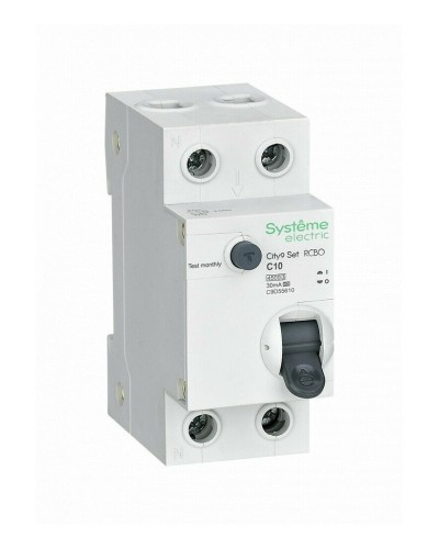 City9 Set 1P+N С 10А 4.5kA 30мА A 230В (C9D55610). Автоматический выключатель дифференциального тока. Systeme Electric в Майкопе