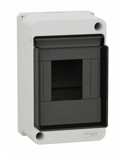 City9 Box 4 модуля навесной с прозрачной дверцей (EZ9EAB104). Щиток модульный. Systeme Electric в Майкопе