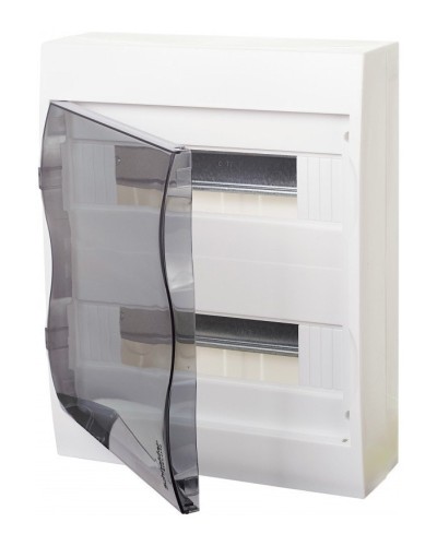 City9 Box 24 модулей навесной с прозрачной дверцей (EZ9E212S2SRU). Щиток модульный. Systeme Electric в Майкопе