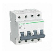 City9 Set 4P 10А 4.5kA С (C9F34410). Автоматический выключатель. Systeme Electric