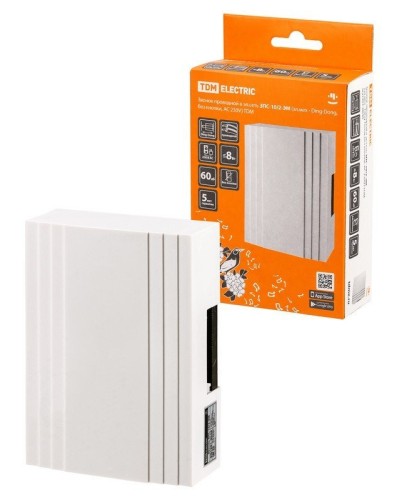 ЗПС-10/2-ЭМ, эл.мех - Ding-Dong, без кнопки, AC 230V (SQ1901-0046). Звонок проводной. TDM ЕLECTRIC в Майкопе