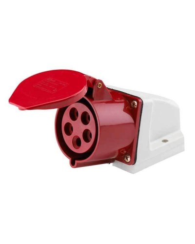 Розетка 125 стационарная 3Р+РЕ+N 32А 380В IP44 (SQ0602-0006). Розетка. TDM ЕLECTRIC в Майкопе