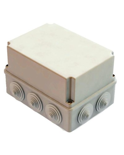 Коробка ОП 190х140х120мм, крышка, IP44, 10 гермовводов (SQ1401-1245). Распаячная коробка. TDM ЕLECTRIC в Майкопе