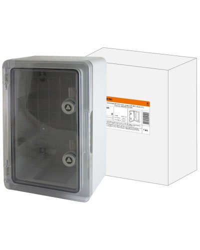ЩМП-0-6, прозрачная крышка ABS, IP65, 500x400x180. Бокс пластиковый антивандальный. TDM ЕLECTRIC в Майкопе